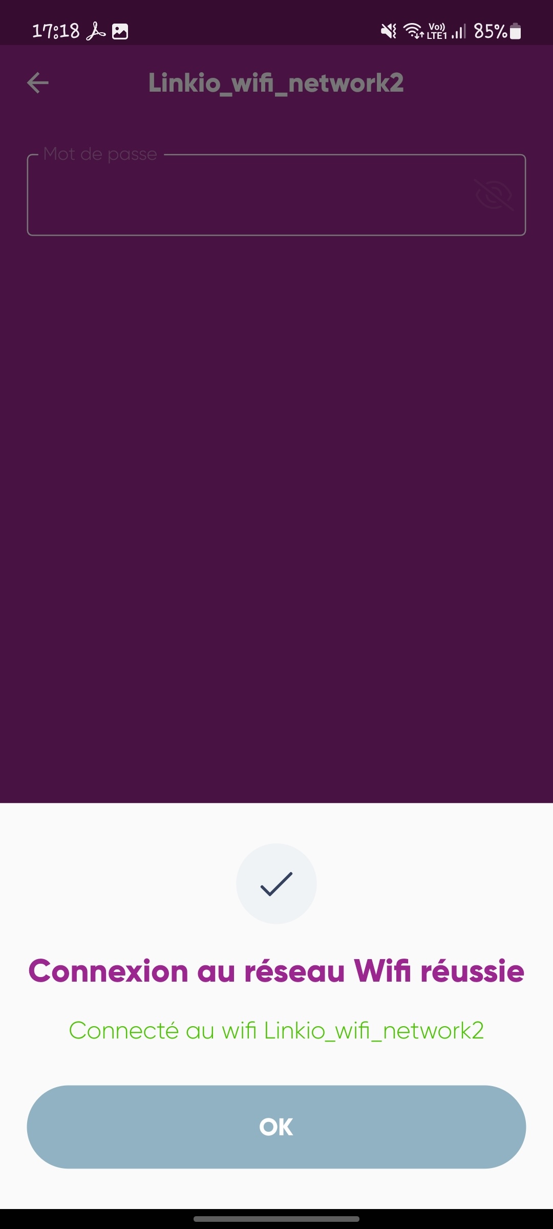 GW Connected Confirmation